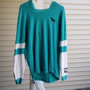 VS Pink Hoodie Sz Large